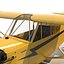 Light Aircraft Piper J 3 Seaplane Rigged Yellow 2