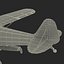 Light Aircraft Piper J 3 Seaplane Rigged Yellow 2