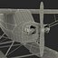 Light Aircraft Piper J 3 Seaplane Rigged Yellow 2