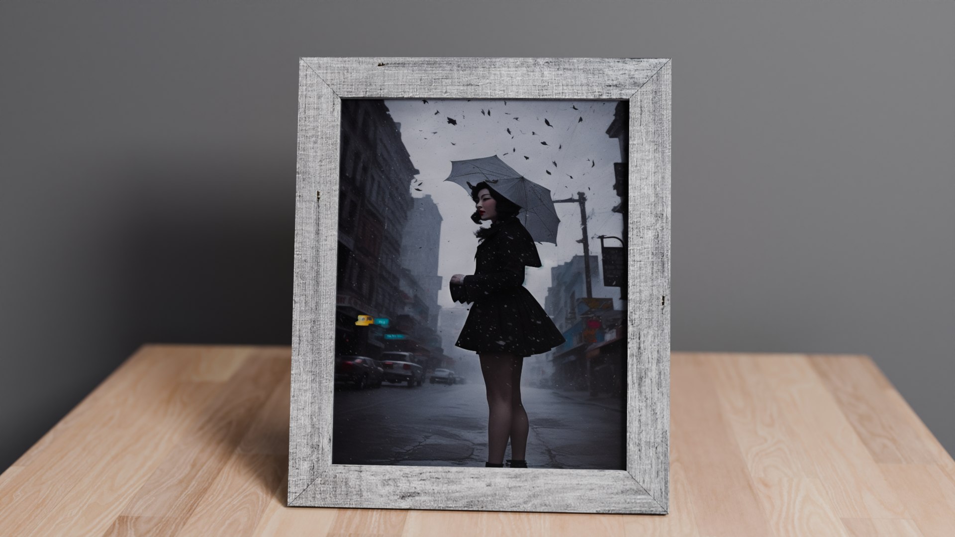 3D Rustic Wood Picture Frame - TurboSquid 2184916