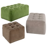 Pouffe Cube Capitone