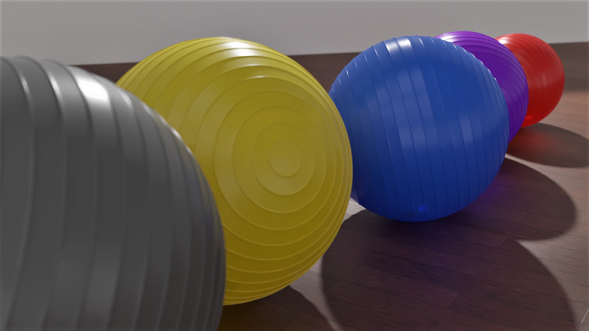 3D Swiss Balls Model TurboSquid 2020556