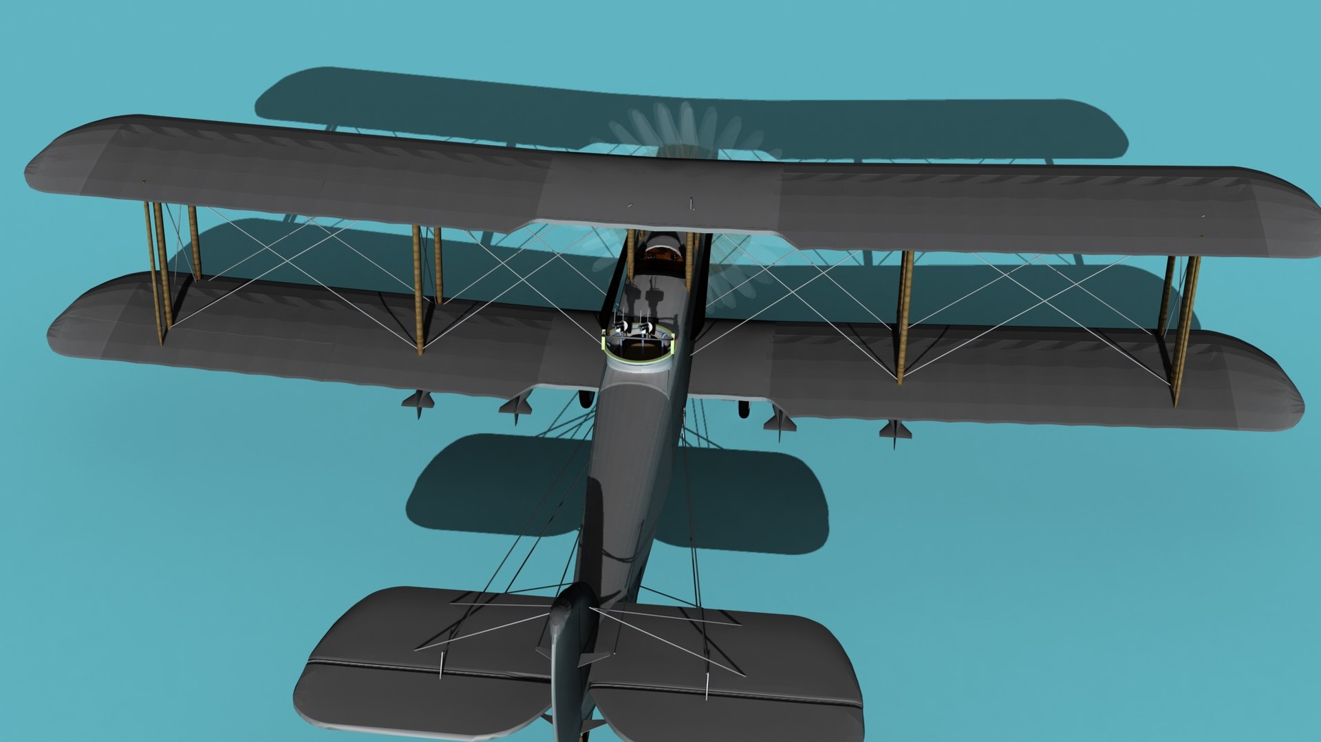 3D Airco DH-4B Bomber V00 - TurboSquid 1750821