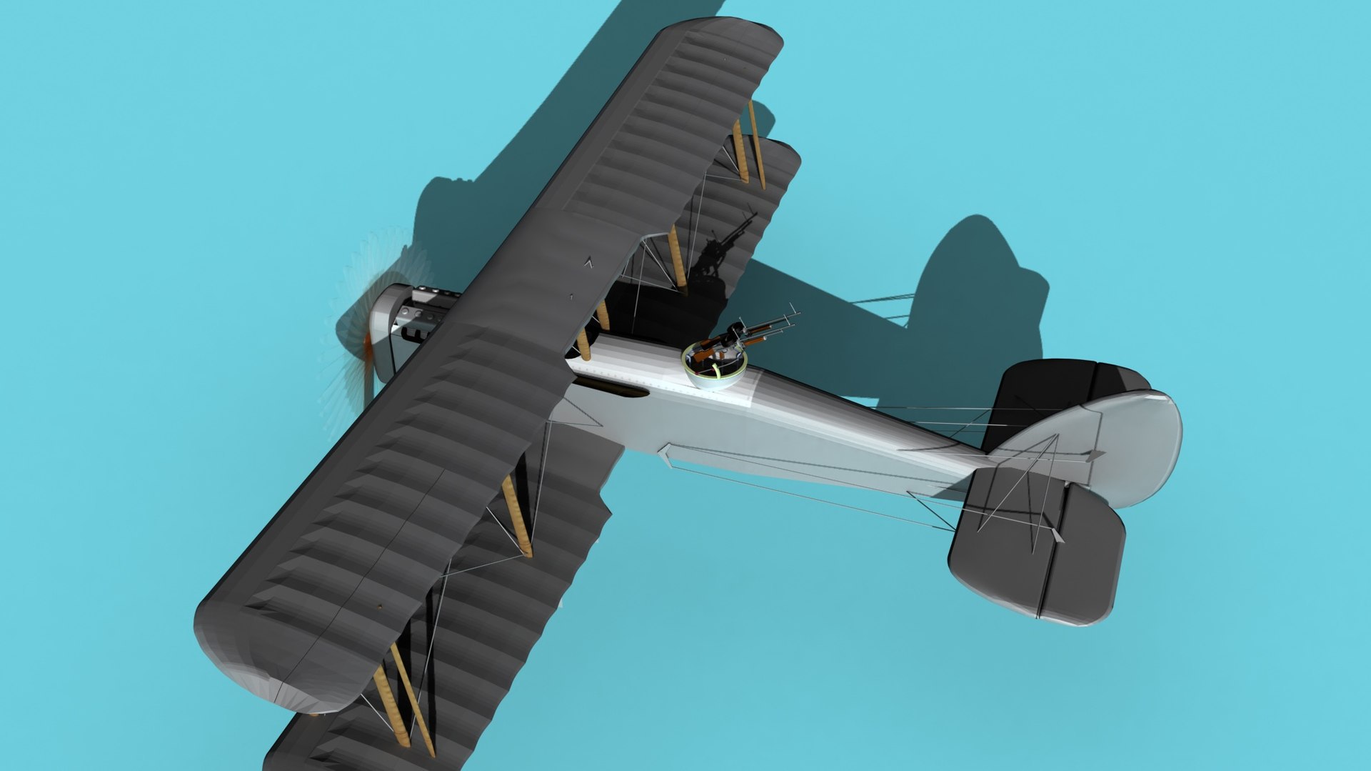 3D Airco DH-4B Bomber V00 - TurboSquid 1750821
