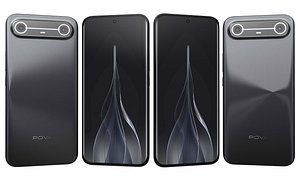 3D Tecno Pova Slim 5G Black