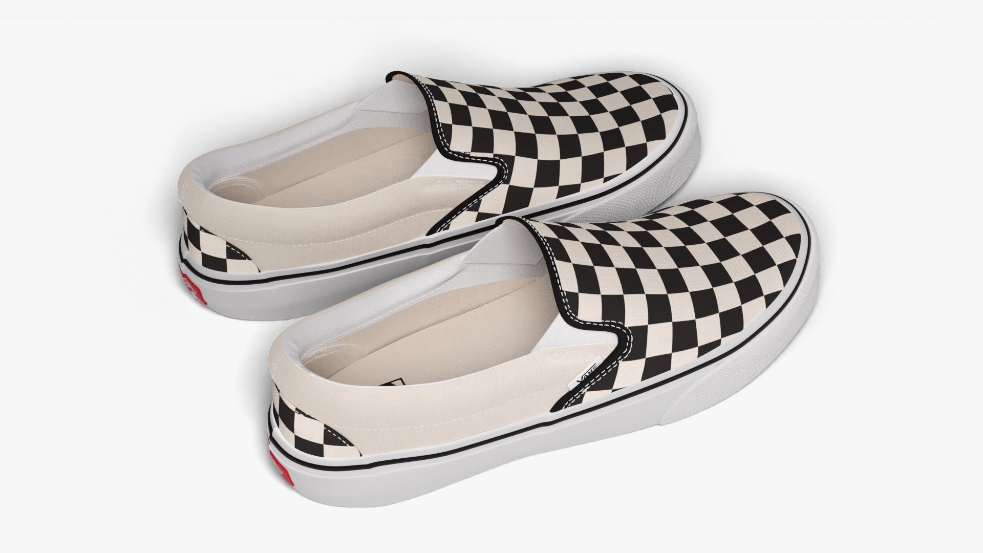 Vans slip-on white-black checkerboard 3D https://p.turbosquid.com/ts-thumb/5f/Owbu93/Q1/white_checker_03/jpg/1674139202/1920x1080/fit_q87/88de1745fb89bc60b04ae2a64ab37b72a7c2c972/white_checker_03.jpg