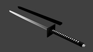 weapons ninja-to 3D model