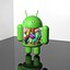 Android Jellybean Mascot 2