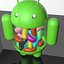 Android Jellybean Mascot 2