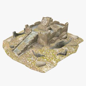 - mayan building 3D