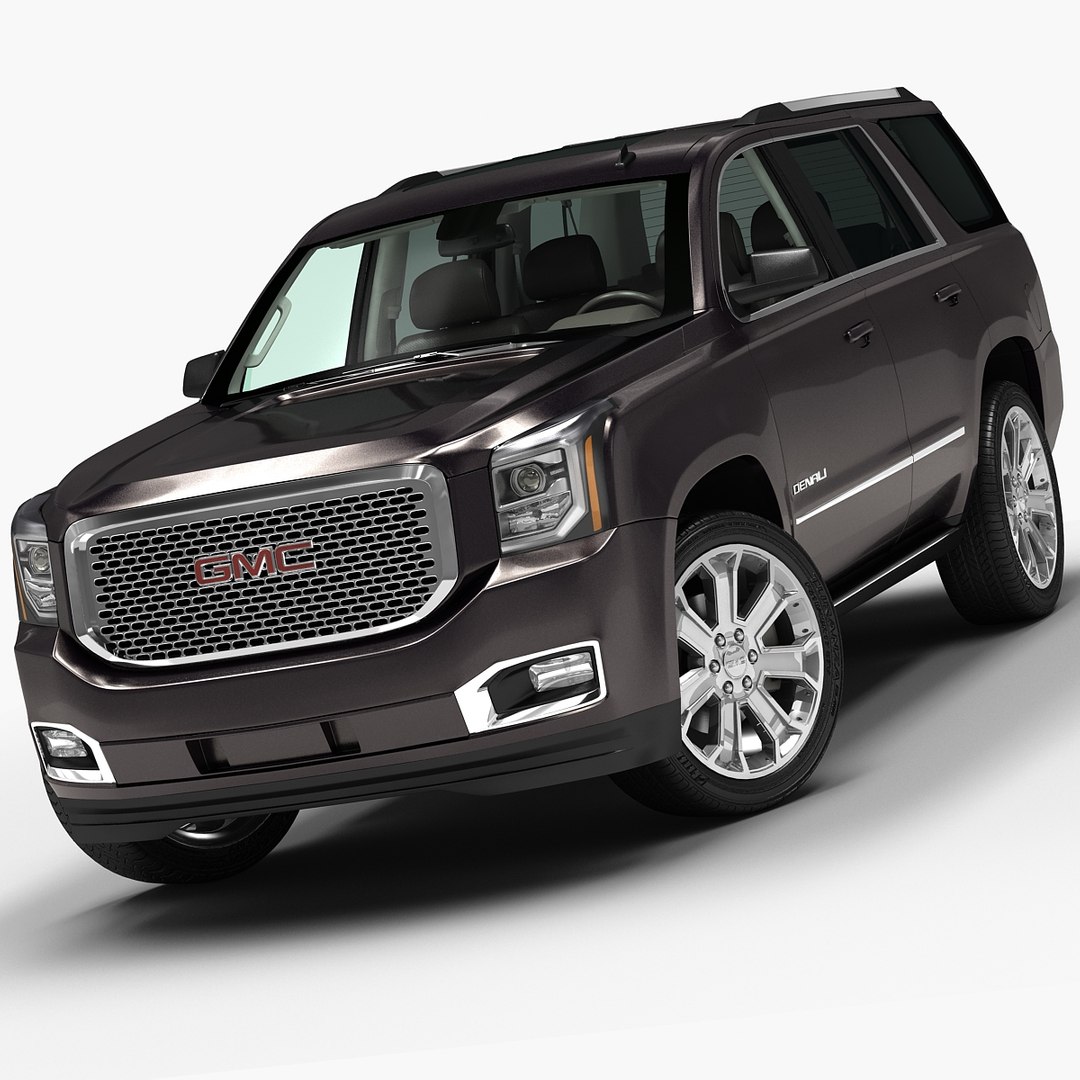 3d 2015 gmc yukon