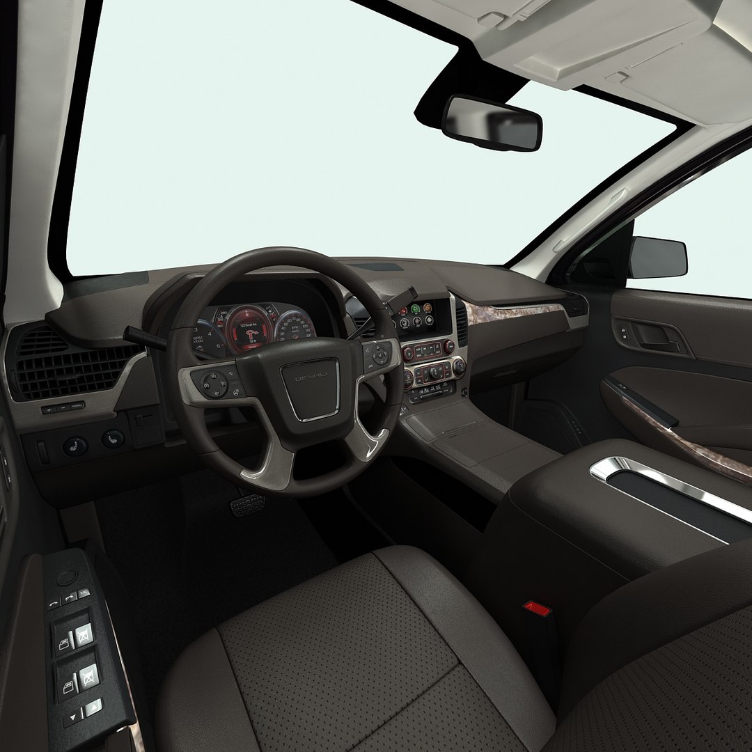 3d 2015 gmc yukon