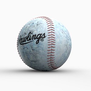 baseball ball 3d 3ds
