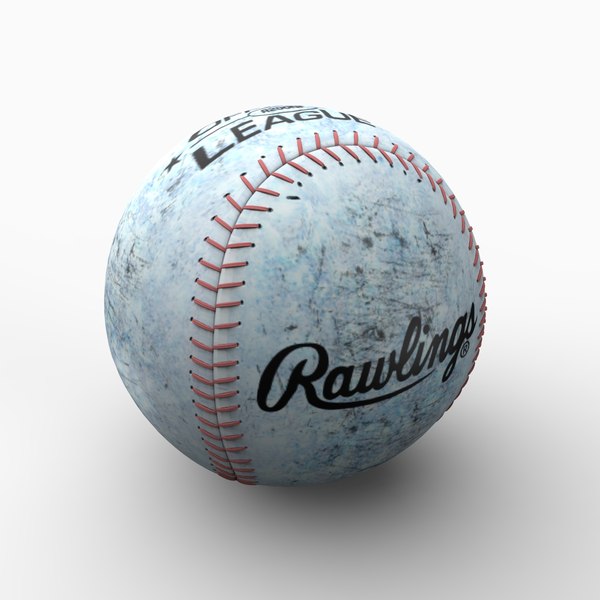 baseball ball 3d 3ds