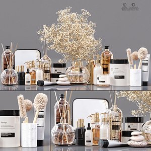 Bathroom Decor  Set 3D