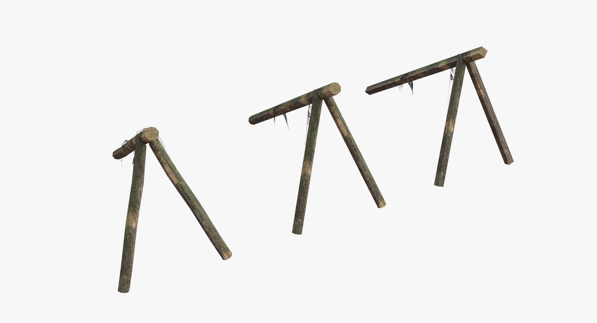 3D Logs Ramps Wwii German - TurboSquid 1421115