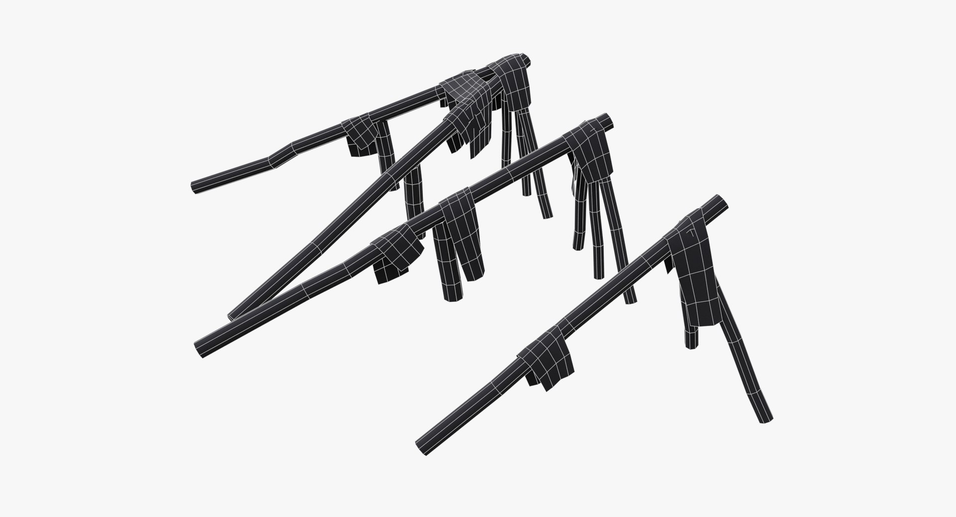 3D logs ramps wwii german - TurboSquid 1421115