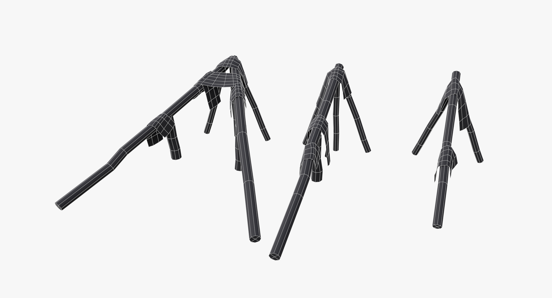 3D logs ramps wwii german TurboSquid 1421115