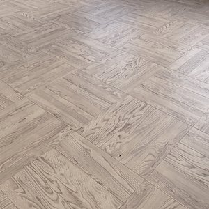 Parquet - Laminate - Wooden floor 2 in 1 3D
