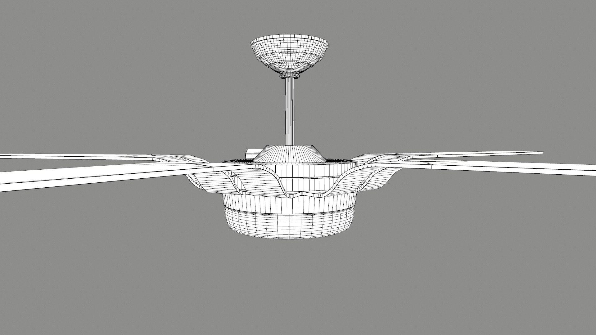 3d Modern Ceiling Fan - Turbosquid 2326911