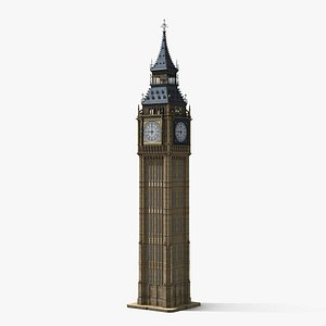 Big Ben Low Poly