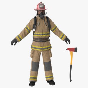firefighter clean 3d max