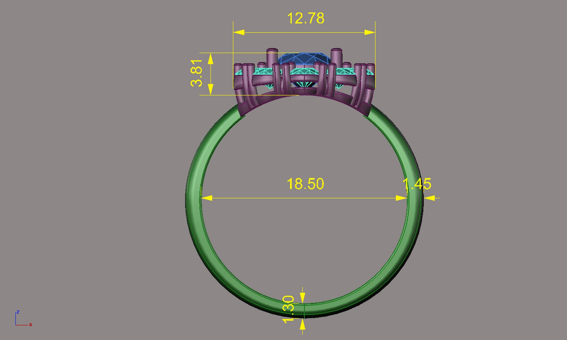 3d Model Print Ring