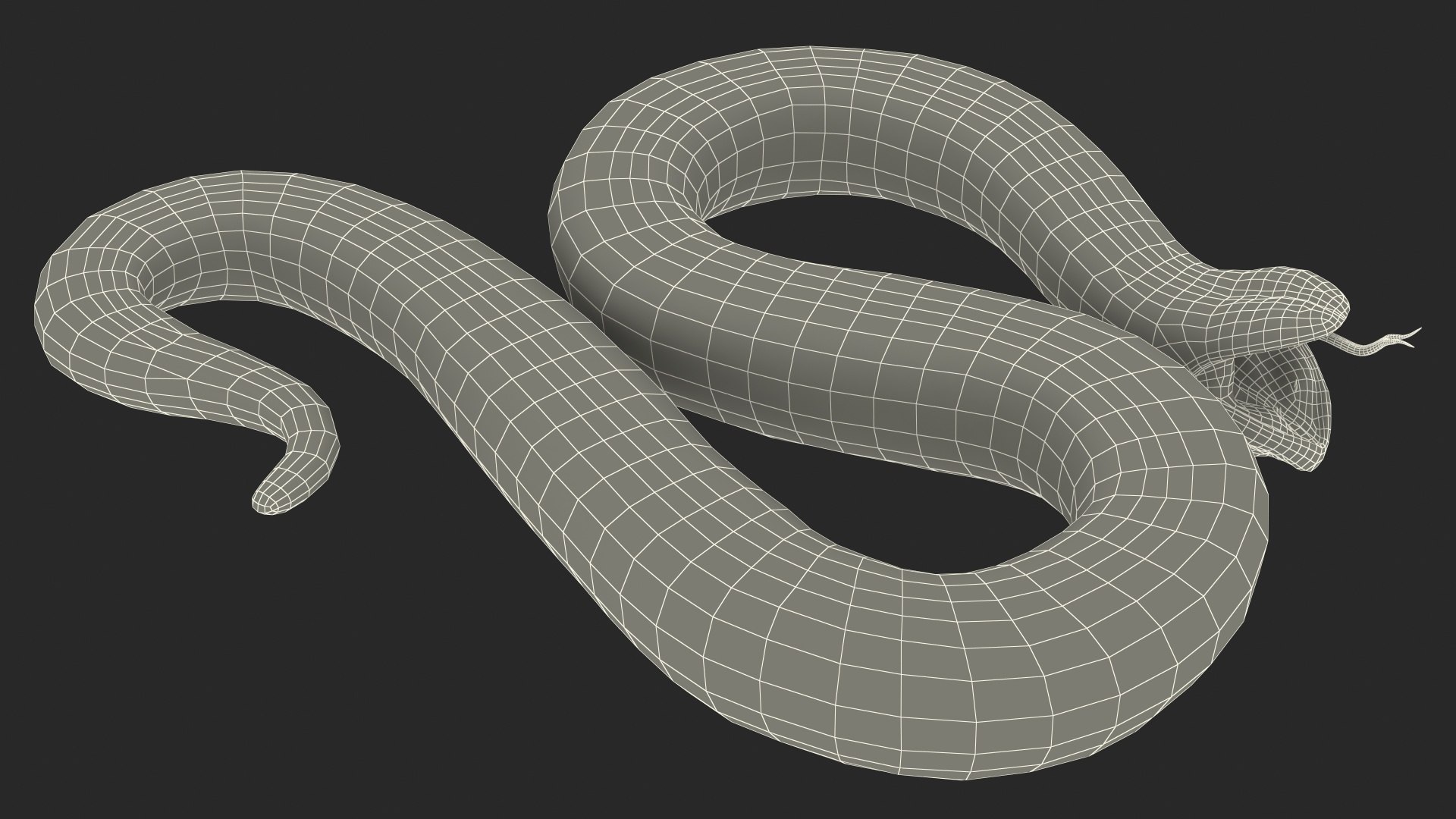 3D Printable Hognose Snake by Momo