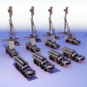 SA-10_SAM-Battery_LODs_3DModel