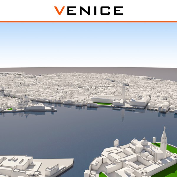 venice cityscape dwg