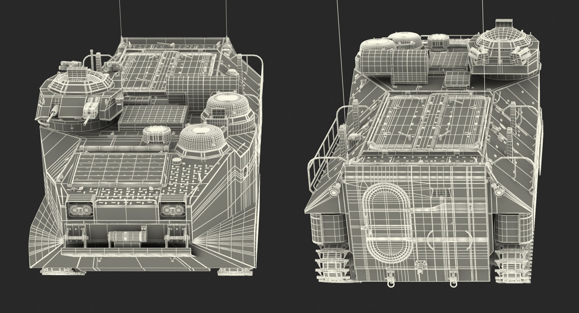 3D model assault amphibious vehicle aav7 - TurboSquid 1159019