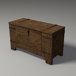 3d physics enabled chest model