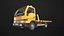 Light Truck Tow - Low Poly