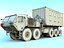 hemtt army trucks 3d model