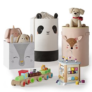 Kids Room Decor 45 3D model