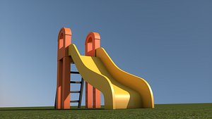 Cartoon Slide 3D model