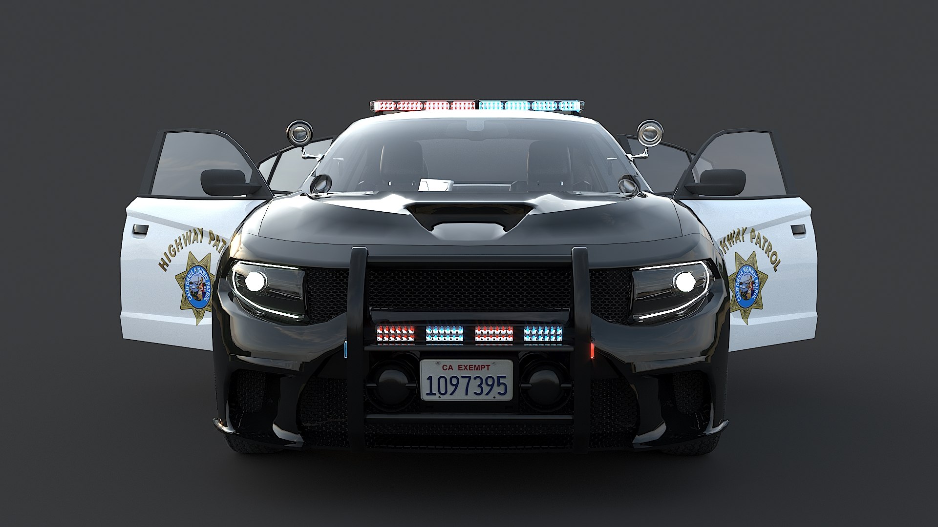 Dodge Charger California highway patrol 3D model https://p.turbosquid.com/ts-thumb/5g/IWfBTX/tz/sc_12/jpg/1619722462/1920x1080/fit_q87/6fd29238614f5f747c6b25f0e40edaa35833d7fc/sc_12.jpg