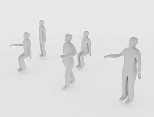 17 character for space 3D model