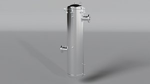 Separador Vertical de Gas Liquido 3D model