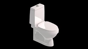 toilet 3d 3ds