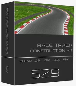 ready race track construction kit 3ds