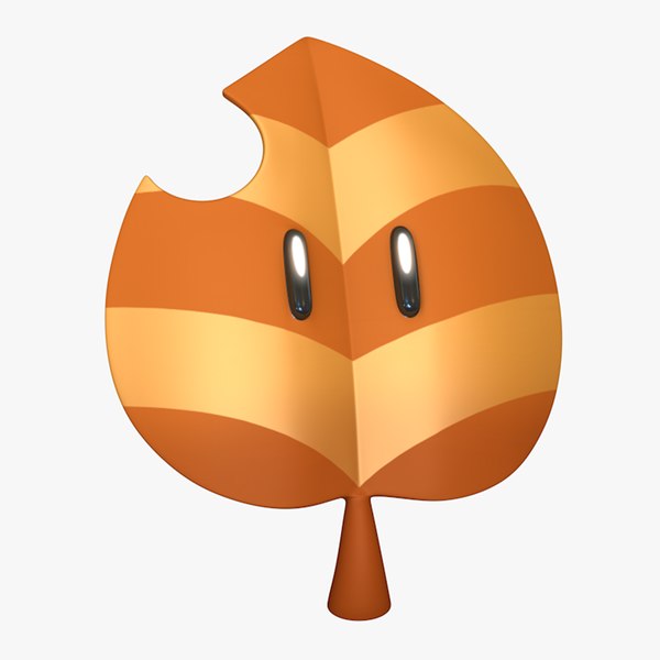 3D superleaf super mario assets TurboSquid 1368517