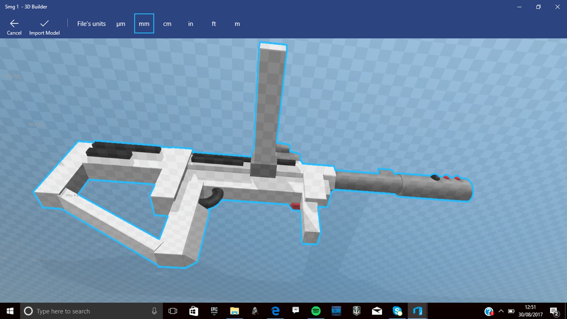 3D smg gun model https://p.turbosquid.com/ts-thumb/5g/VstAmj/MMORQDOo/screenshot15/png/1504103293/1920x1080/fit_q87/ca254804b94b99749d3201ae9e4991b1cc9b29c6/screenshot15.jpg