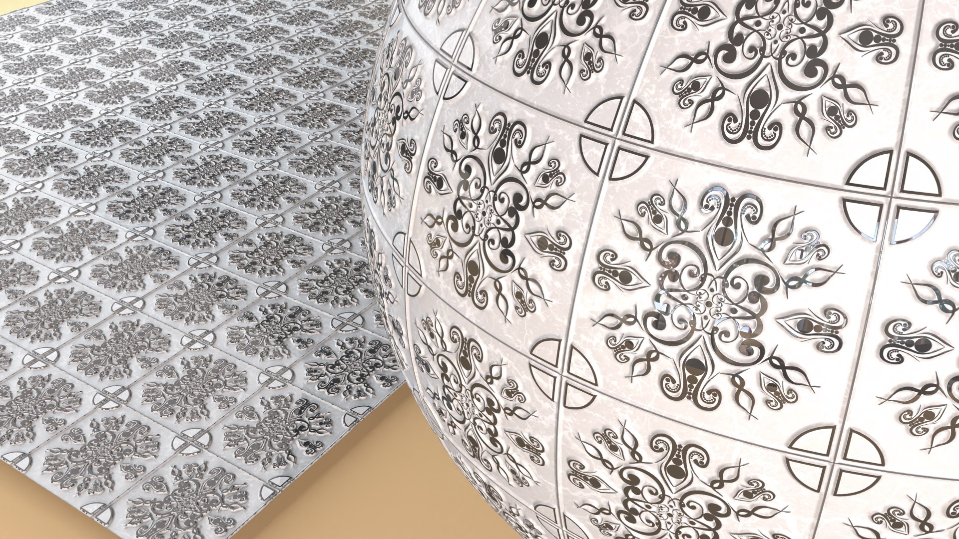 Texture PBR 8K Floor Tiles C4D Physical Render 0049 3D - TurboSquid 1834616