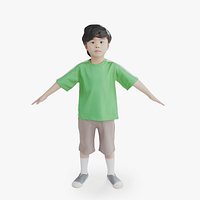 Animated 3D-Boy-japanese 228Rui Shoes