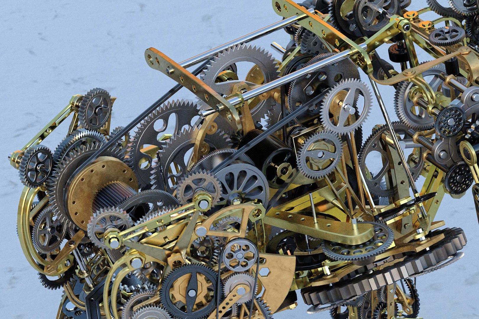 Mechanical Monkey 3D - TurboSquid 1732478