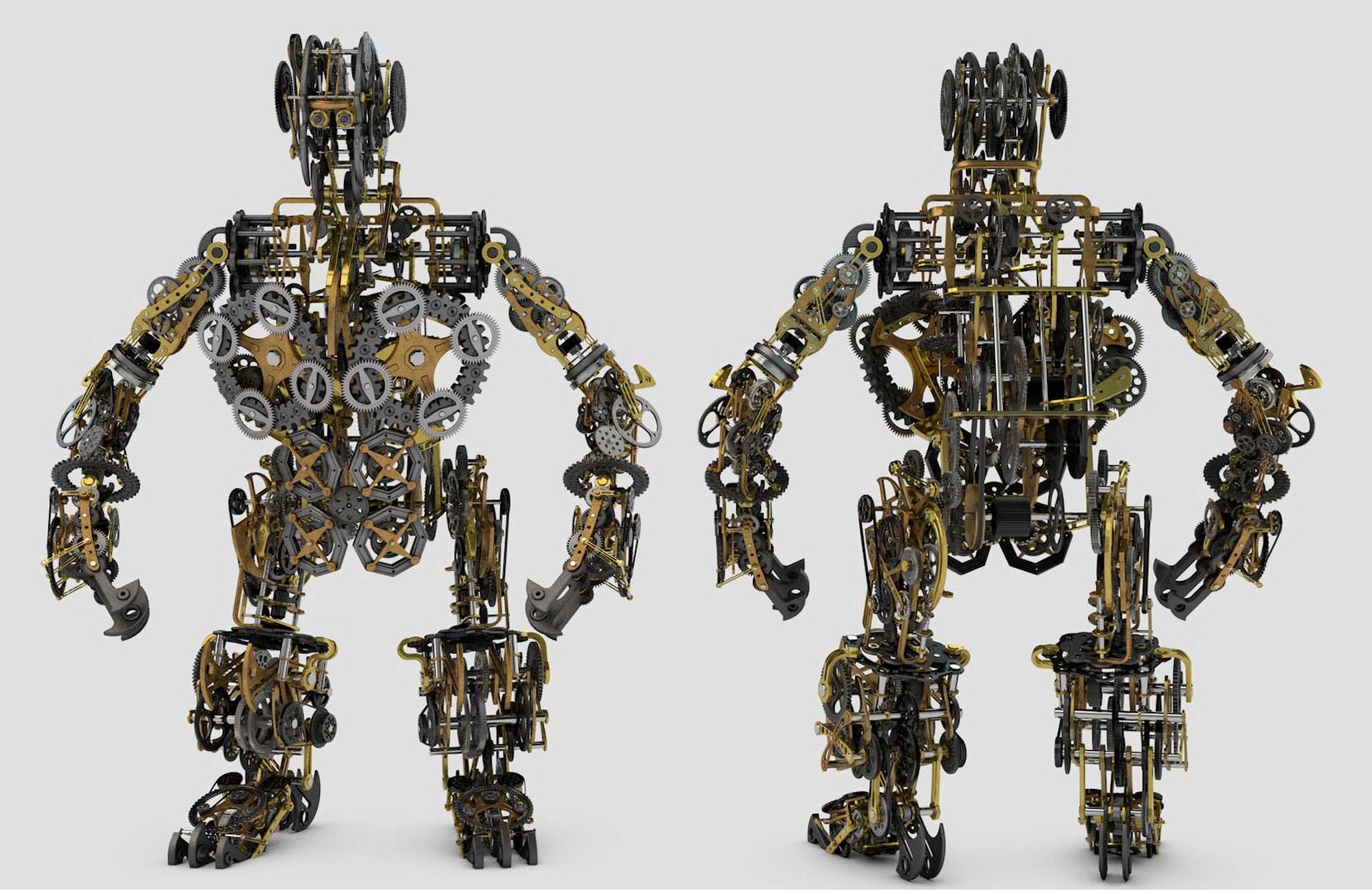 Mechanical Monkey 3D - TurboSquid 1732478