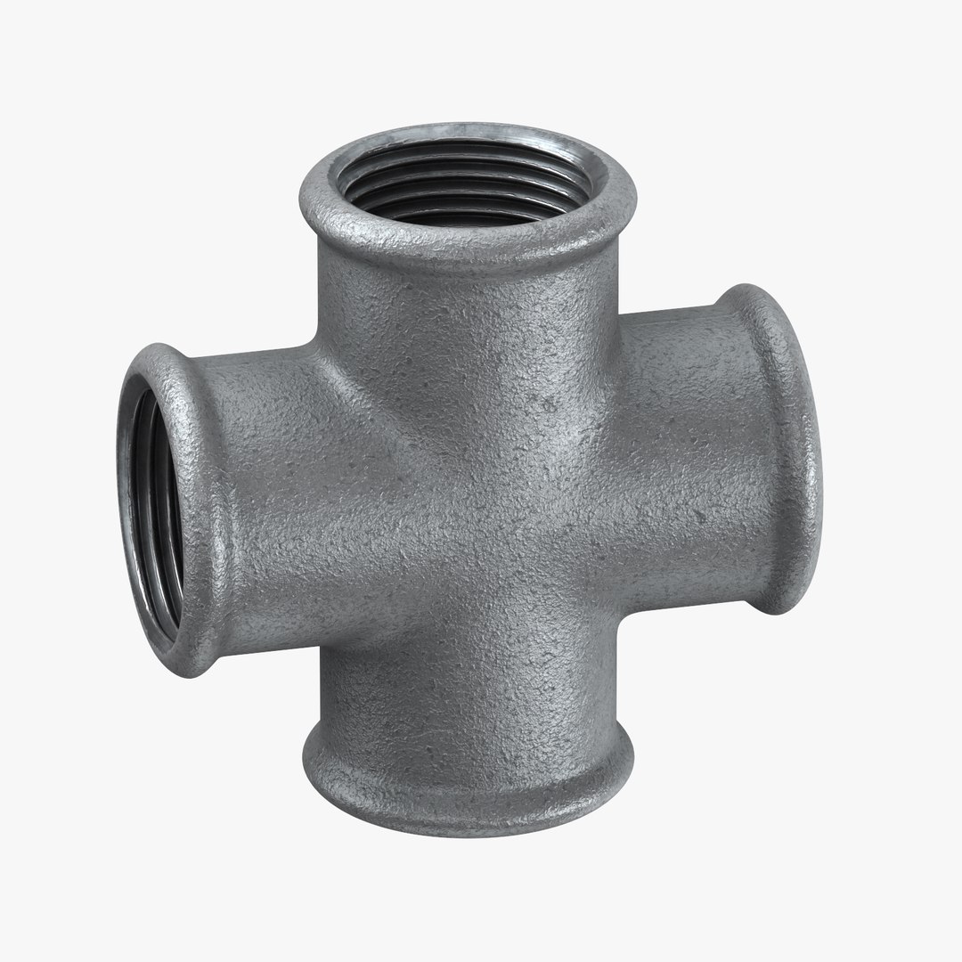 3D model pipe fitting https://p.turbosquid.com/ts-thumb/5g/cy1vN2/lOIGiwDV/galvanized_steel_pipes_fitting_4_way_thumbnail_square_0000/jpg/1529048828/1920x1080/fit_q87/652b41708b29120ba2629a51e8221444d3204f25/galvanized_steel_pipes_fitting_4_way_thumbnail_square_0000.jpg