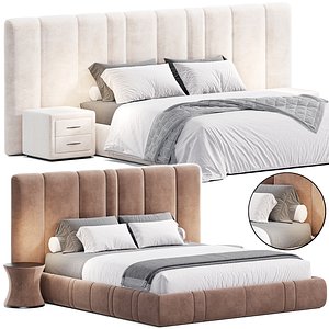 3D Italo bed by Vibieffe model