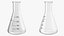 Erlenmeyer Flasks 250 ml with Chemical Reagents Set